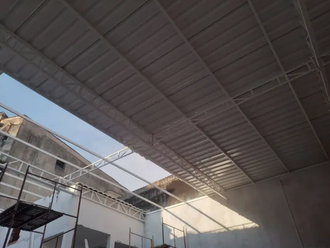 Cobertura Metálica, Telha Sanduíche, Telha Galvanizada