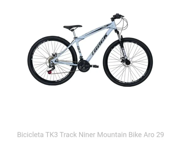 Bike aro 29 com 21 marchas.