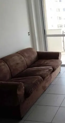 Sofá + rack+ armário de quarto usados 500,00