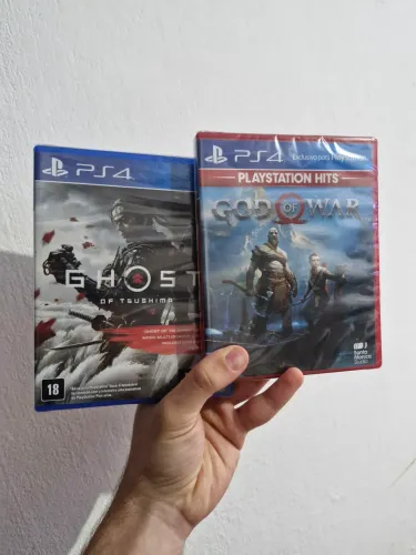 Jogos lacrados de ps4