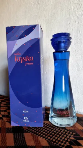 colônia feminina kriska jeans natura 100ml