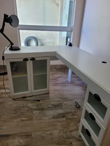 Mesa em L multiuso MDF