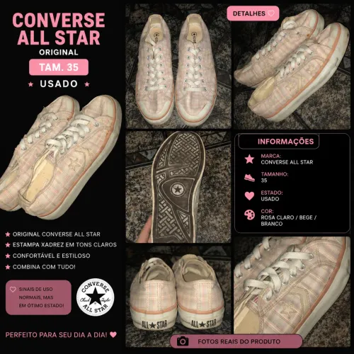 all star xadrez coquette/y2k