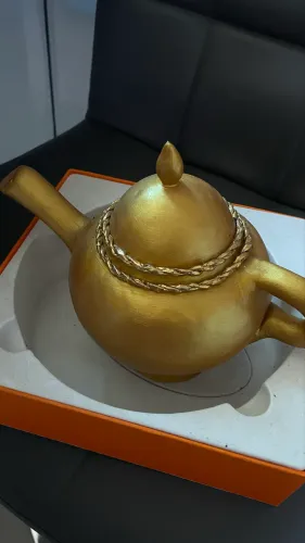Topo de Bolo Aladdin - Lâmpada Mágica (15 cm)