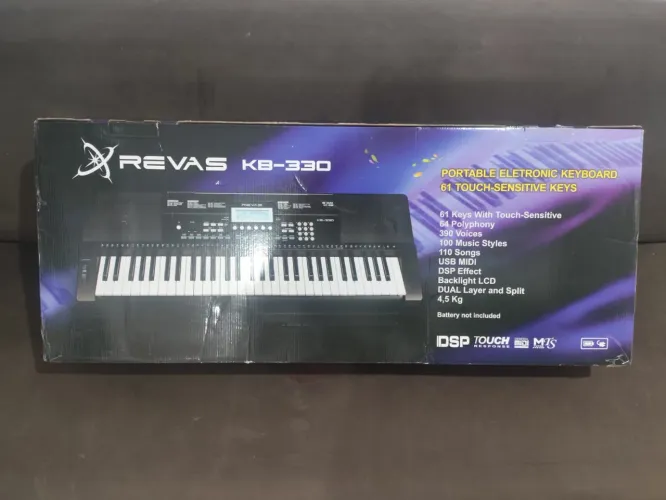 Teclado Roland Revas Kb-330 + bag e estante