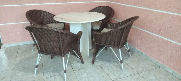 Conjunto de Varanda Completo
