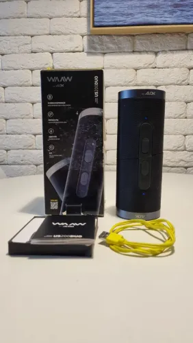 Caixa de som waaw us 200 duo