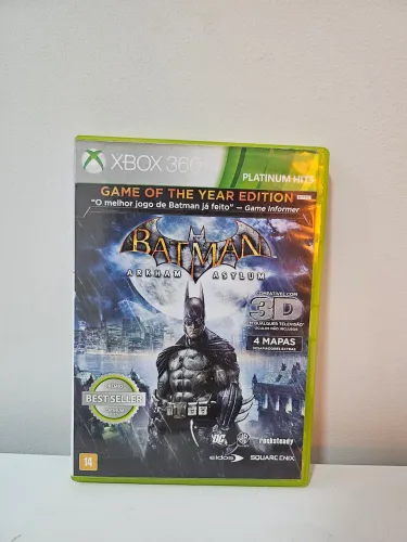 Jogo Batman Arkham Asylum Original para Xbox 360