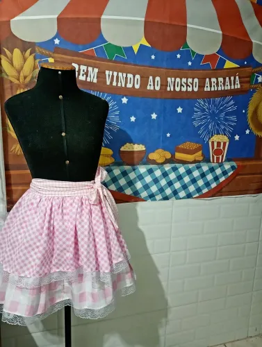 Saia Junina de amarrar 