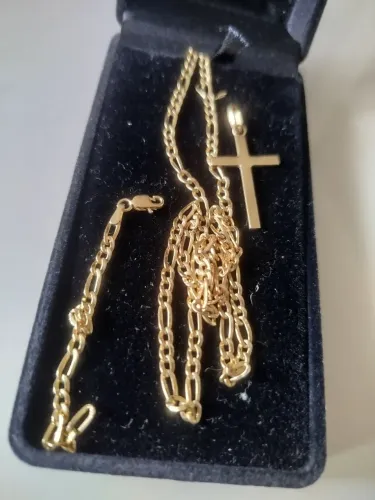 Corrente Masculina c pingente ouro