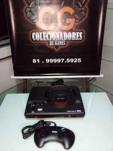 Console Sega Mega Drive 16-Bit sem caixa