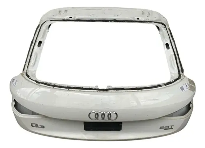 Tampa Traseira Mala Audi Q3 2014/18 Branca Branco