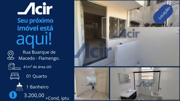 ACIR ADMINISTRADORA ALUGA APARTAMENTO TOTALMENTE REFORMADO!