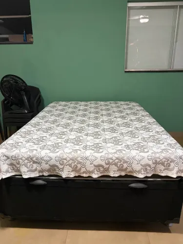 Box Baú + Colchão Casal