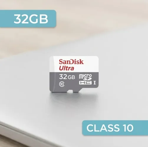 Cartão de Memória Micro SD 32GB SanDisk Ultra Classe 10 Original