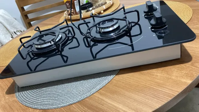 Fogão cooktop braslar 2 bocas  