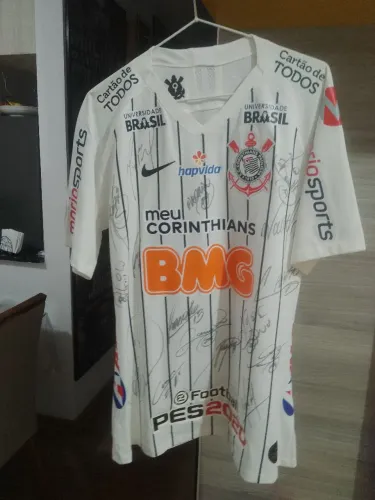 Camisa autografada santos e Corinthians de jogo cada 1.250
