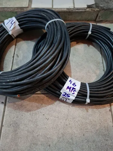 Cabo flexível 25mm sil o metro 22 reais