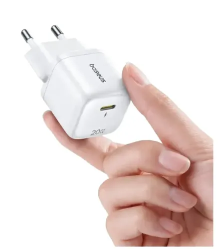 Mini Carregador Baseus Enerfill Fn22 20w Branco