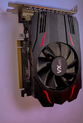 Placa De Vídeo VXpro Radeon RX 550 - 4GB - GDDR5