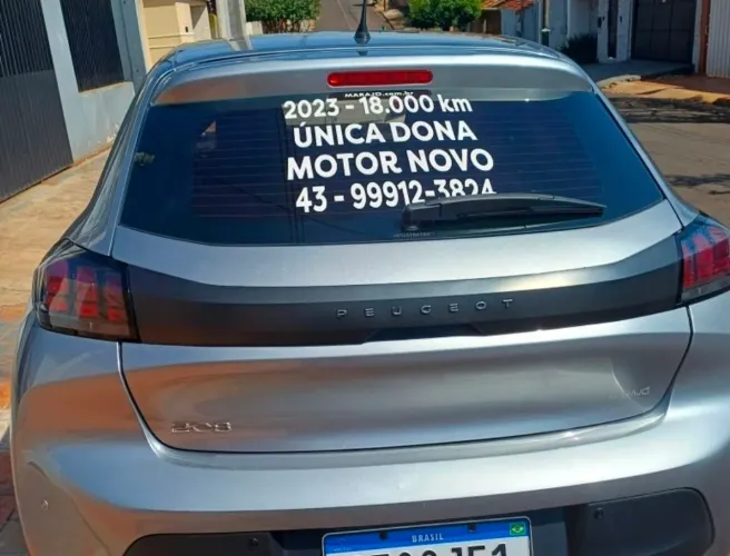 Peugeot 208 Like 1.0 Flex 6V 5P Mec. 2023
