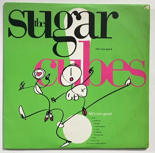 THE SUGARCUBES - Life?s Too Good | LP Vinil Original 1988 |