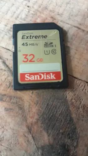 Memory Card - Cartão de Memória SDHC San Disk Extreme 32 GB
