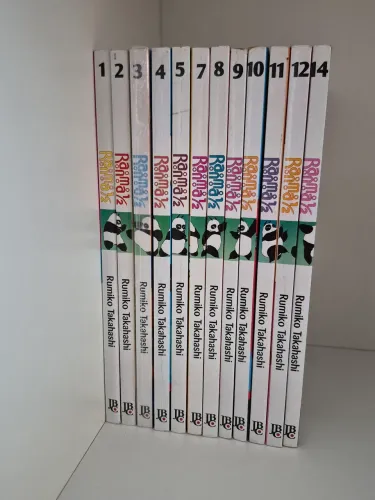 Mangá Ranma 1/2 - 1 ao 5, 7 ao 12 e 14