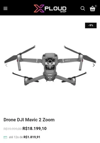 Drone DJI mavic 2 zoom