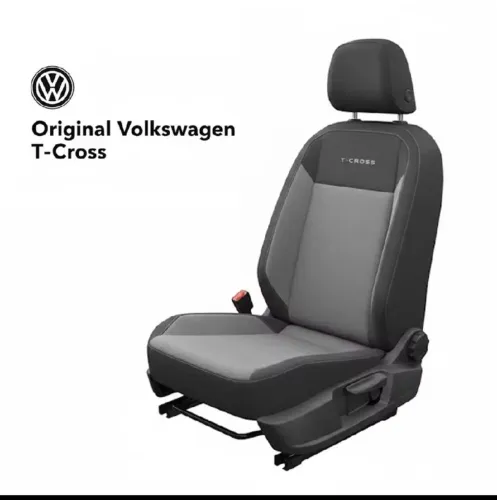 Banco Tecido TCross Preto com Cinza