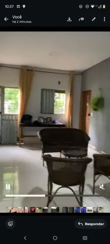 Casa com 8 cômodos com piscina e bar de apoio, valor 170.000,00 valor negociável
