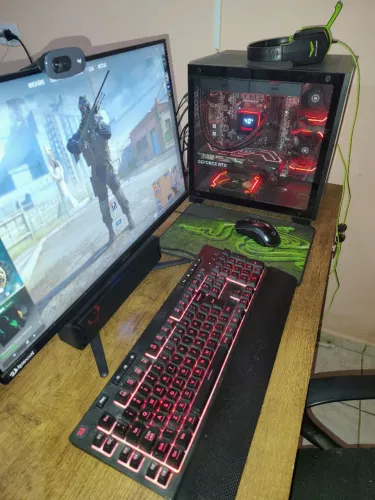 Pc gamer completo RYX 4060 + Monitor 180hz - pronto pra jogar!