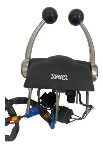 Comando Duplo Manete Controle Para Barco Volvo Penta 21164029 Novo