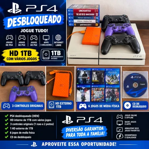 Playstation 4 Desbloqueado