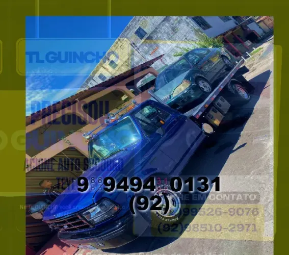 Guincho disponível 24h! Ligue: 92?9?9494?0131 e conte com a 3D!