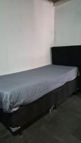 Cama solteiro + Cabeceira + Colchão