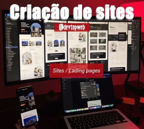 Criação de Sites, Sistemas & Aplicativos