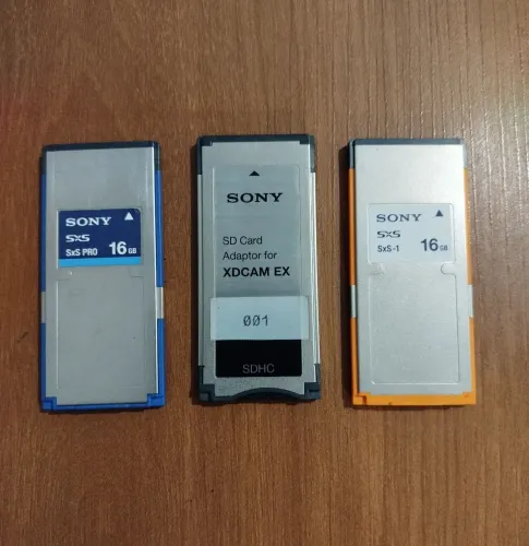 Cartão De Memória Sxs-1 Sony 16gb -Usado
