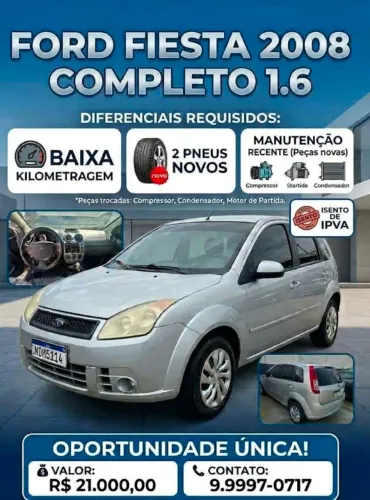 Ford Fiesta 1.6 8V Flex/class 1.6 8V Flex 5P 2008