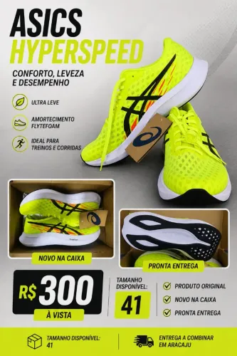 Tênis Asics corrida - NOVO