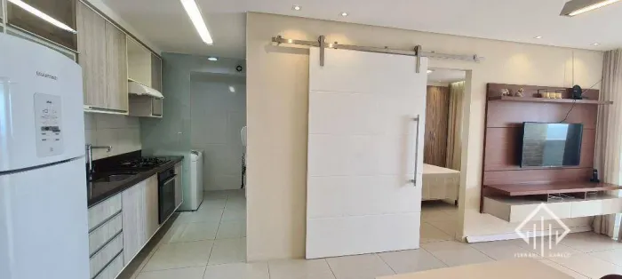 Apartamento com 1 dormitório para alugar, 60 m² por R$ 3.770,85/mês - Costa Azul - Salvado