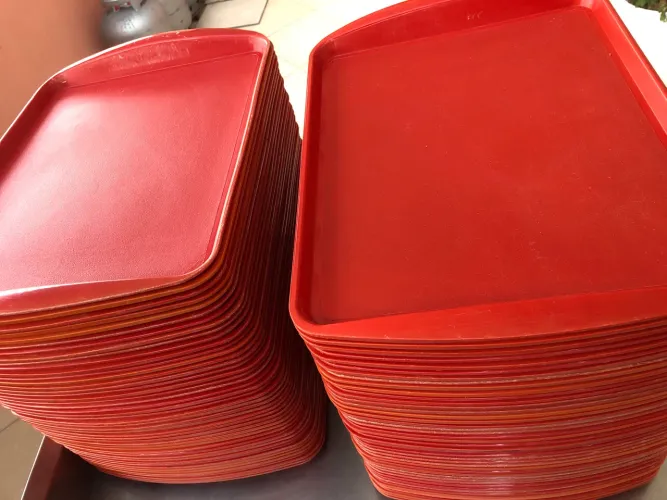 Bandejas de plástico para restaurante e lanchonete 