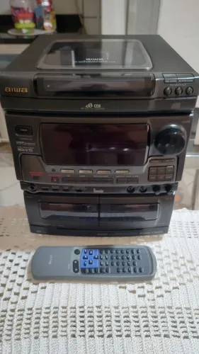 Aparelho som Mini Micro system aiwa nsx v70 Sony Philips gradiente Panasonic jvc cce 