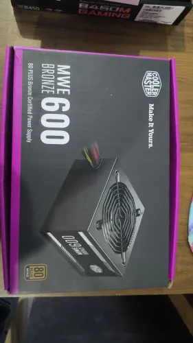 Fonte 600 whats 80 plus bronze