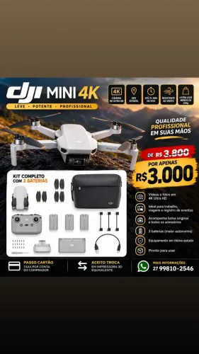 Drone DJi Mini 4k