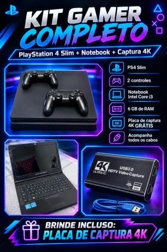 Kit gamer completo 