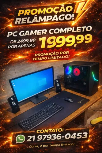 Promoção Pc gamer completo