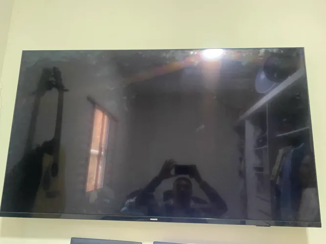 Tv Philips 55 polegadas com display queimado 