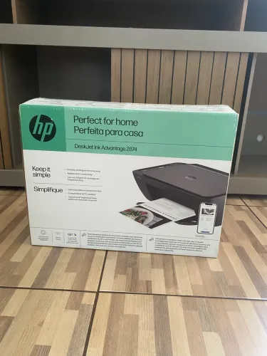 Impressora HP DeskJet Ink Advantage 2874 - Wi-Fi - Perfeita para Casa