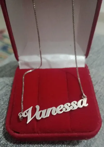 Cordão de prata personalizado